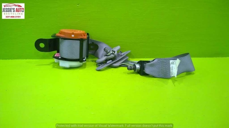 07-09 SORENTO EX 3.8 PASSENGER RIGHT REAR SEAT BELT RETRACTOR OEM 2271-80