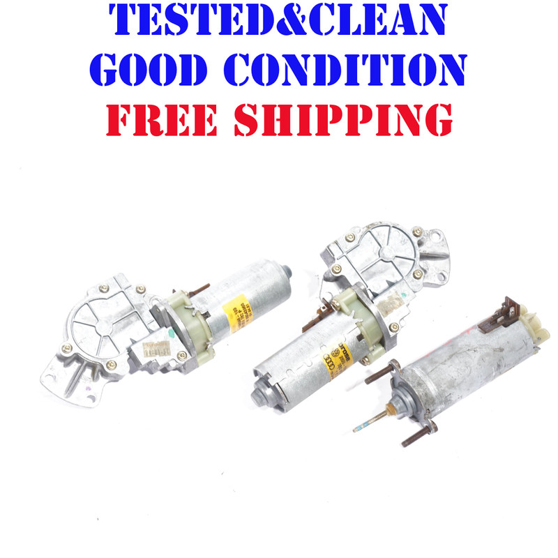 2000-2004 AUDI A6 C5 FRONT LEFT DRIVER SEAT MOTORS SET OF 3 OEM