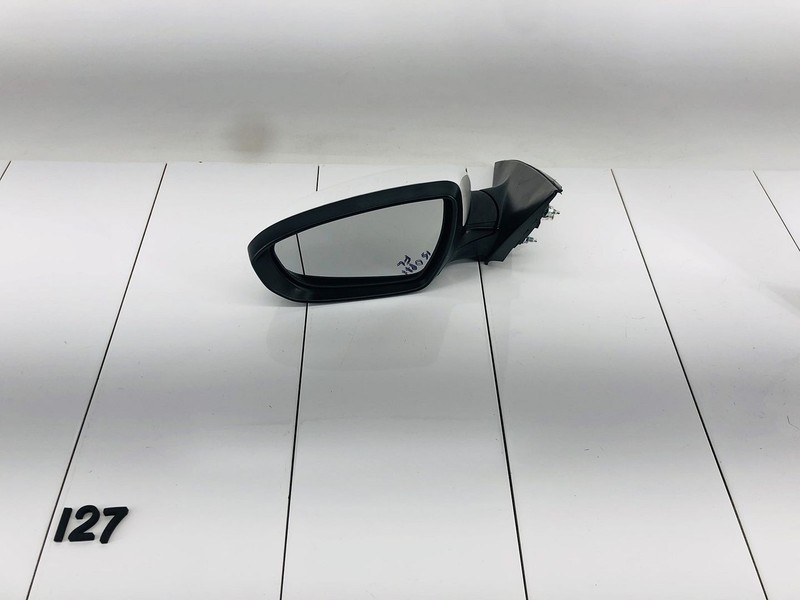 14-16 KIA OPTIMA LEFT DRIVER SIDE EXTERIOR REAR VIEW MIRROR SNOW WHITE OEM