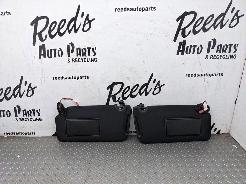 2014-2022 Dodge Charger Left & Right Illuminated Black Sun Visor Set Pai 118