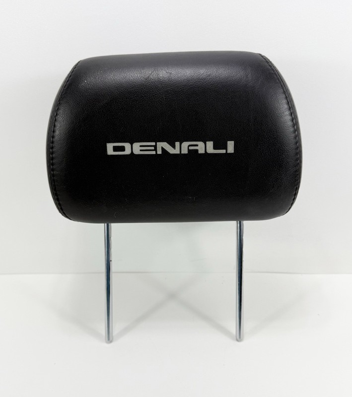 (1) One / 2007-2013 GMC Yukon (Denali) Front Seat Head Rest Black Ebony Leather