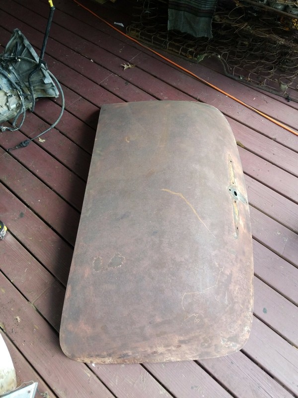 1950 Chevrolet bel air belair Trunk Deck Lid 2 door solid