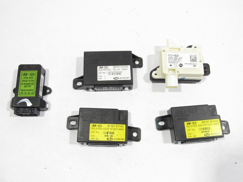 17-20 Genesis G80 2017 Front Right Seat Relay Heater Control Module Set 5 PCS*:O