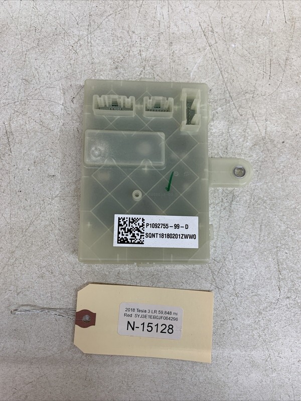 ⚡️17-23 Tesla 3 Charge Port ECU Computer Unit Module 1092755-99-D 15128 B135