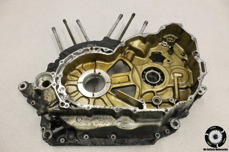 2001 Yamaha Road Star Xv1600a Left Engine Motor Crankcase Crank Case Block XV 01