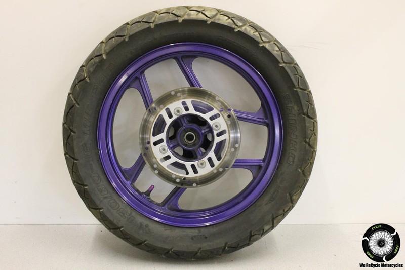 1998 Kawasaki Ninja 250r Ex250f Rear Wheel Back Rim W Tire Brake Disc ex 250 98