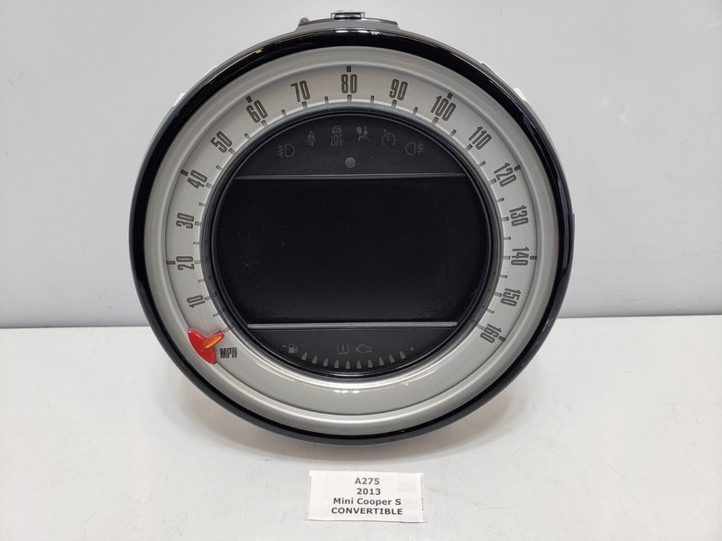 ✅ 11-16 OEM Mini Cooper S R57 R60 R61 Instrument Cluster Speedometer MPH White
