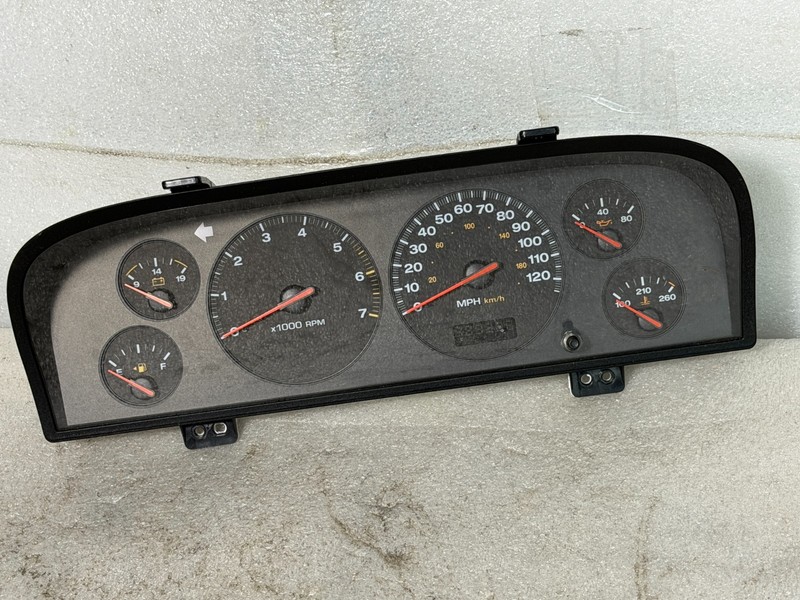 2000 Jeep Grand Cherokee Speedometer Gauge Cluster OEM Red 294K Miles