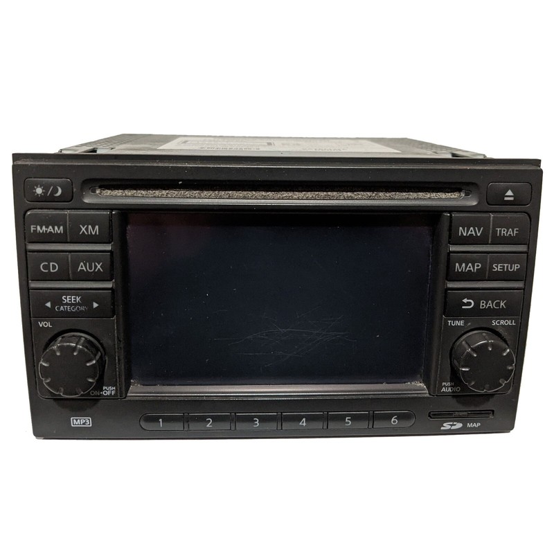 OEM Audio Radio Display Screen Receiver Head Unit Nissan Rogue 11-13 25915-1VK0B