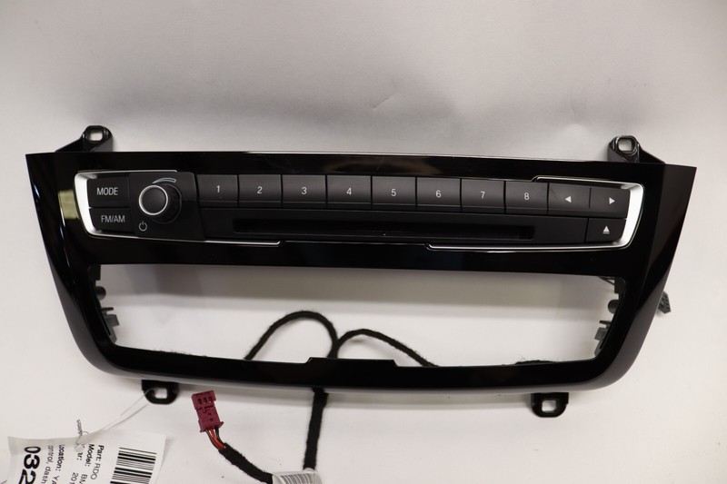 2012-2017 BMW 328I F30 DASH RADIO NAVIGATION CONTROL PANEL W/ CLIMATE BEZEL OEM