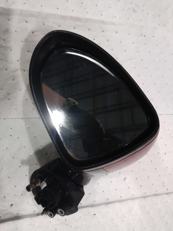 2013 KIA RIO Left Door Mirror Assembly RED OEM 628201 120K Mileage