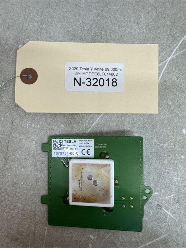 ⚡️17-22 TESLA 3 GPS NAVIGATION ANTENNA MODULE GNSS UNIT 1079734-00-B 32018 B133