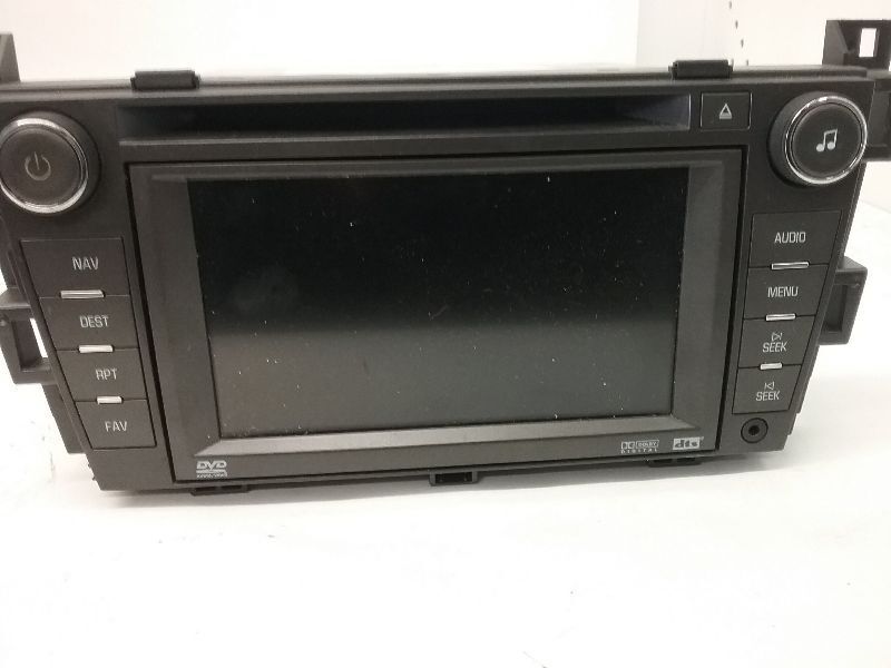 07-08 Cadillac SRX Audio Equipment Radio AM-FM-6 Disc CD Player-Navigation