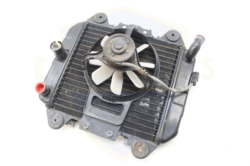 1988-2007 KAWASAKI NINJA 250R ENGINE RADIATOR MOTOR COOLER W/ FAN OEM