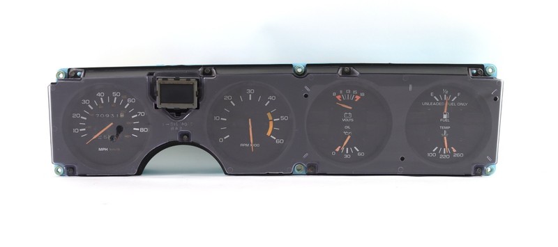 1983 Pontiac Firebird Trans Am Instrument Gauge Cluster Original 70,931 Miles