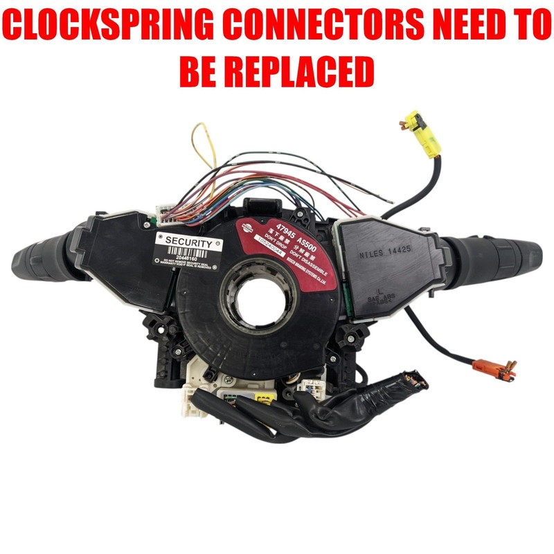 03-04 Infiniti G35 07-15 QX56 Nissan Armada Signal Wiper Angle Sensor Switch OEM