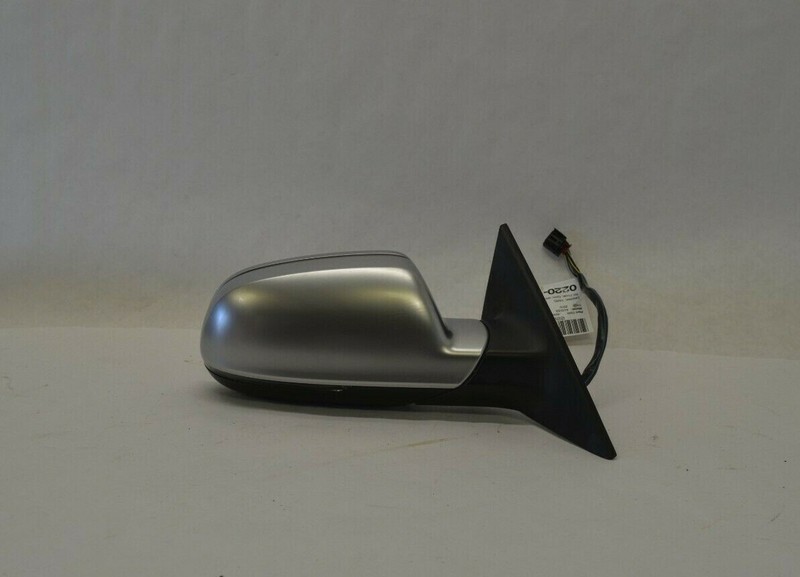 2010-2014 AUDI A5 S5 DOOR MIRROR SILVER TRIM ALUMINUM RIGHT RH COMPLETE OEM