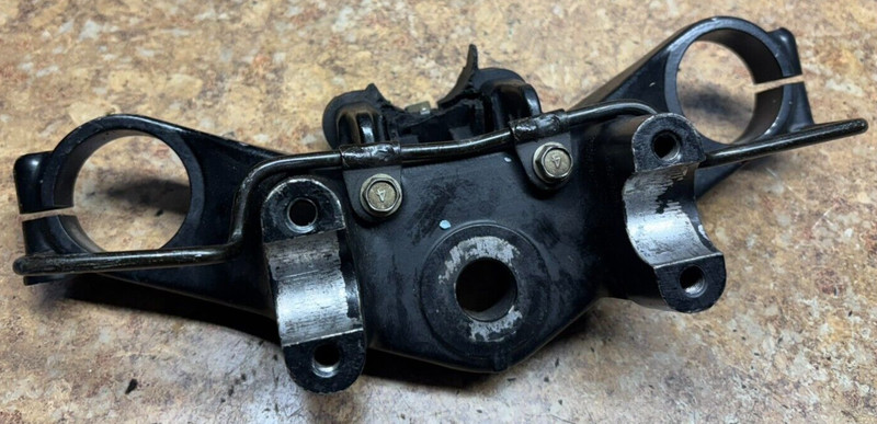 87 Kawasaki Voyager ZG 1200 Triple Tree Fork Clamp Top 12 ZG1200 1987 Fork D11