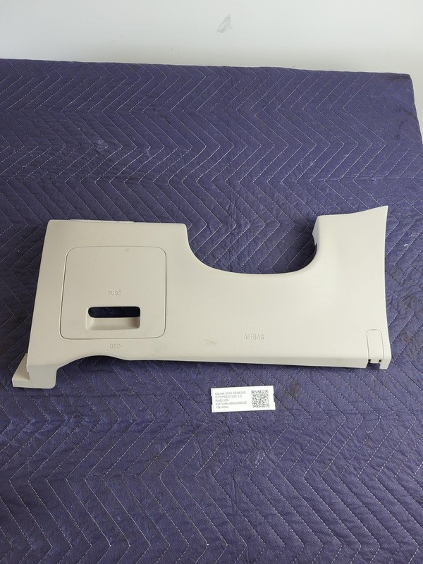 Used Oem Genesis Dash Left Lower Knee Bolster Trim Panel for G70 2.0L RWD 2019