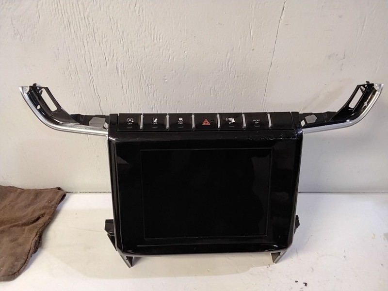2021-2025 Jeep Grand Cherokee Radio Display 8.4" Screen Bright Chrome