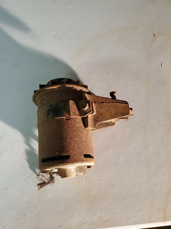 1949 1950 1951 1952 1953Ford Flathead 8BA Generator &Mounting Bracket unteste