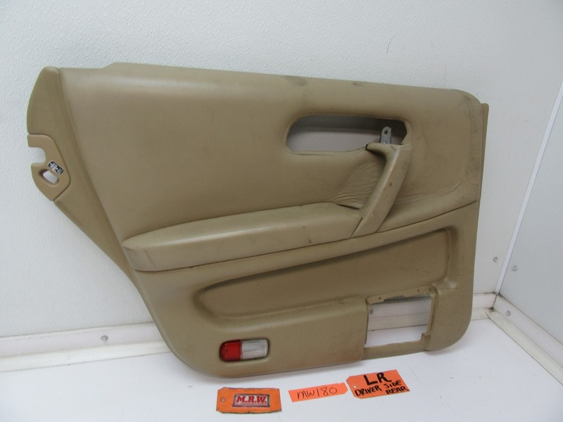 93 INFINITI Q45 REAR BACK DOOR PANEL LEFT L LH LR DRIVER INTERIOR COVER ARM REST