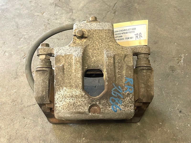 ⭐2003-2006 CHEVROLET SSR RWD REAR RIGHT PASS BRAKE CALIPER BRACKET OEM LOT2686