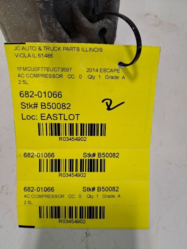 AC Compressor Fits 13-16 ESCAPE 3454902