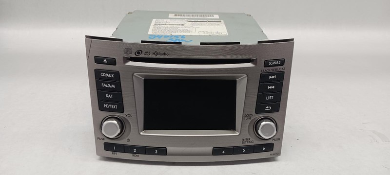 2014 SUBARU LEGACY radio receiver 86201AJ66A OEM 13 14