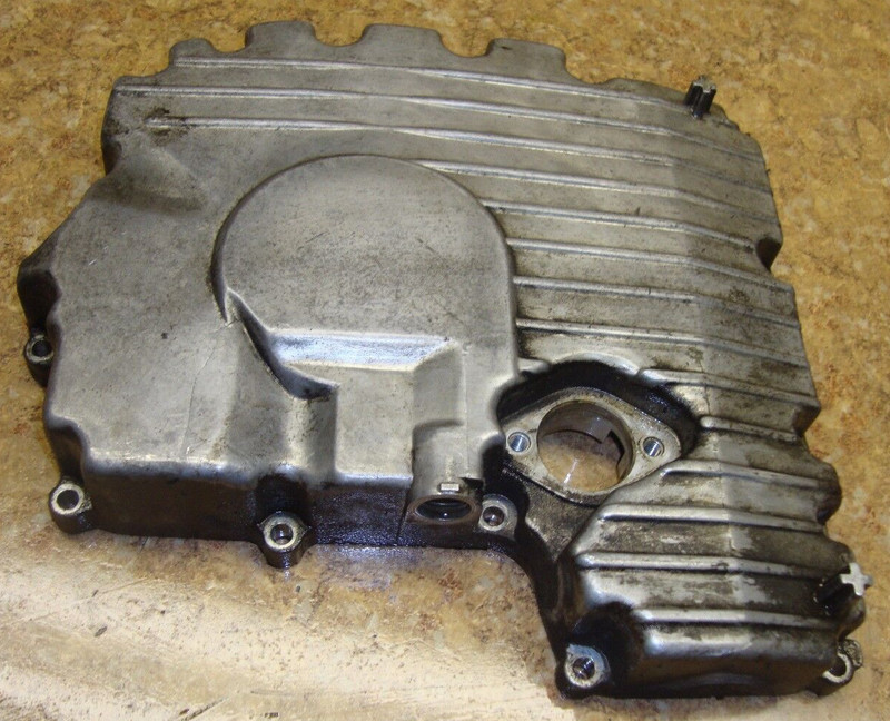 1995 Yamaha YZF600R YZF 600 YZF600 R 600R Engine Oil Drain Pan Case Cover Panel