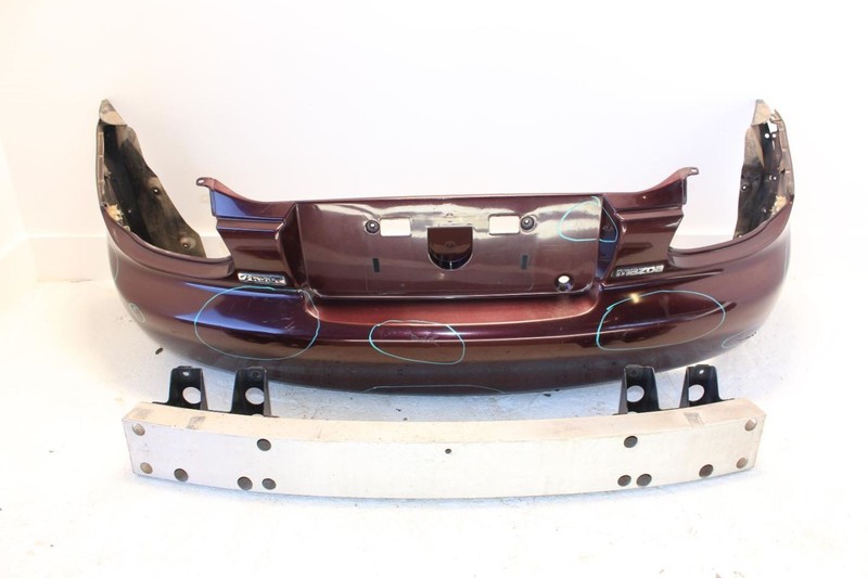 99-00 Mazda Mx-5 Miata NB Red Rear Bumper Cover Assembly