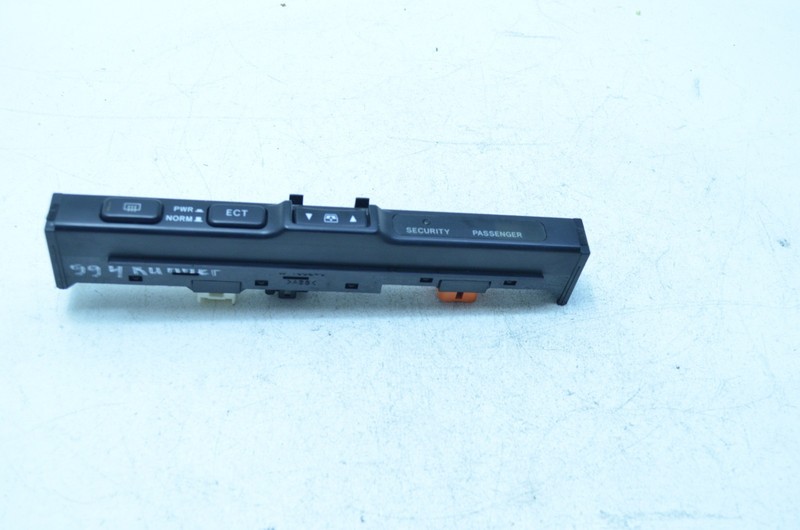 99-02 TOYOTA 4RUNNER BACK POWER WINDOW DEFROST ECT SWITCH PANEL OEM