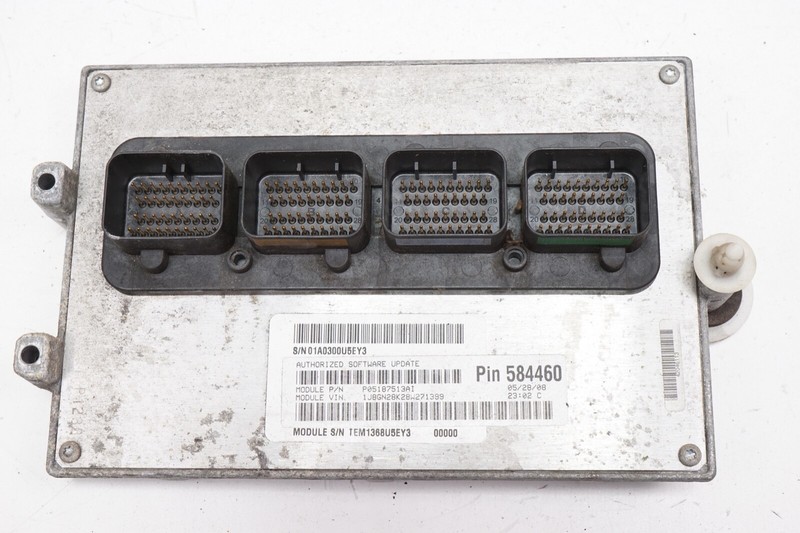 JEEP LIBERTY ECM PCM Engine Control Module Computer 3.7L OEM 2008