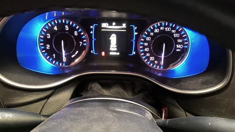 2016 Chrysler 200 Speedometer Instrument Cluster 3.6L 140 MPH 3.5in Screen