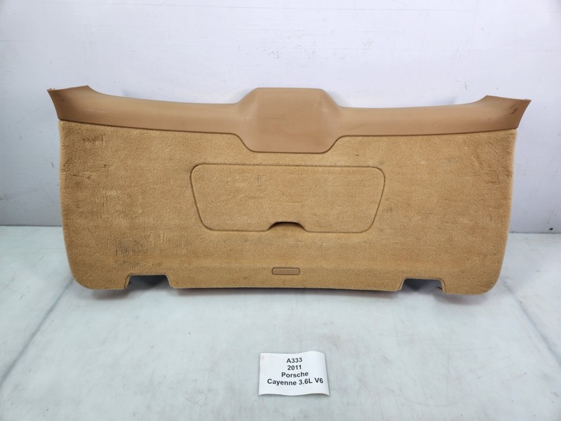 ✅ 11-18 OEM Porsche Cayenne 958 Tail Lift Gate Trunk Door Lower Trim Cover