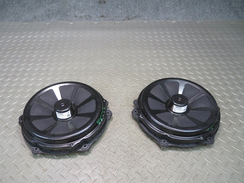 2011-2018 PORSCHE CAYENNE 958 FRONT LEFT & RIGHT DOOR BOSE SPEAKER SET OF 2