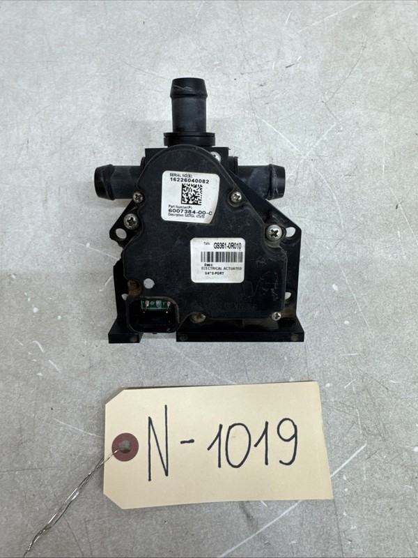 Tesla Model S OEM 3 Way Coolant Valve Actuator 6007384-00-B 1019 B32