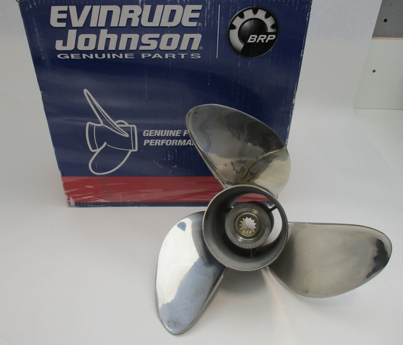 763930VIPER V4 JOHNSON/EVINRUDE/OMC13.875 X 17P Prop 4.25" Hub 13 Spline