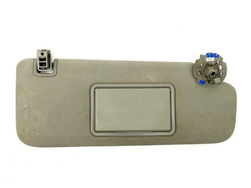 Right Passenger Side Sun Visor Titanium Fits 2008-2012 Chevrolet Malibu 67745