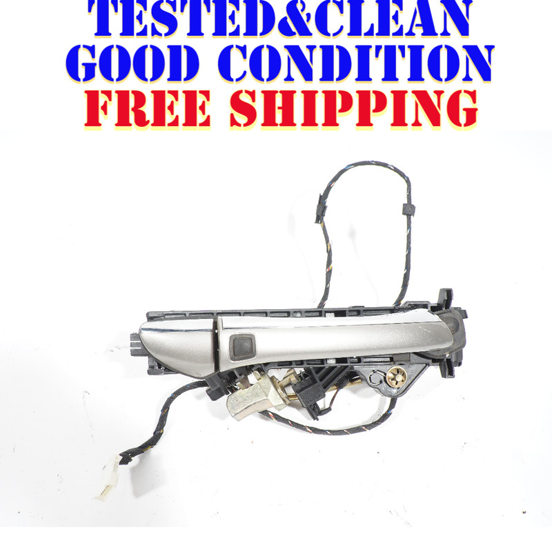 04-06 MERCEDES S500 S430 W220 REAR LEFT DRIVER SIDE EXTERIOR DOOR HANDLE OEM