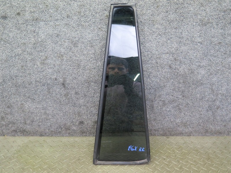 2003-2009 LEXUS UZJ120L GX470 REAR RIGHT DOOR FIXED GLASS WINDOW