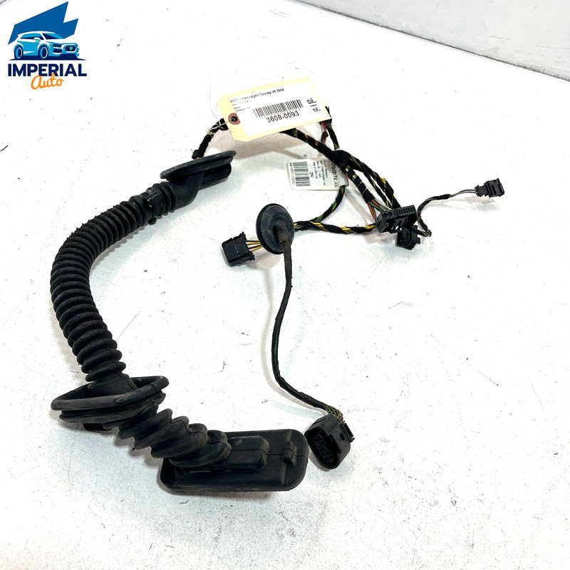 2012 Volkswagen VW Touareg Rear Right Passnger Side Door Wire Wiring Harness OEM