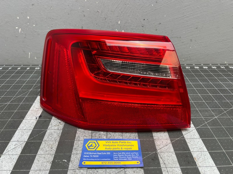 12-15 Audi A6 REAR LEFT DRIVER SIDE OUTER TAIL LIGHT LAMP OEM