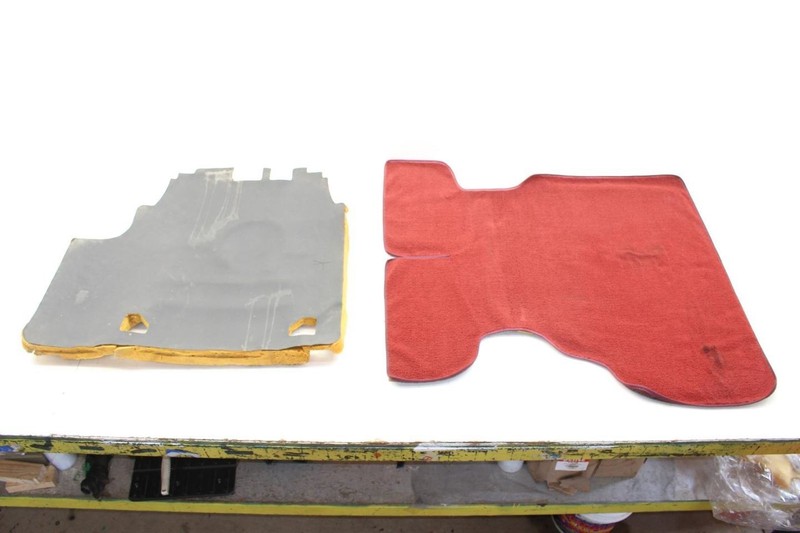 Red Rear Spare Tire Cover Carpet with Foam Fits 82-83 280ZX