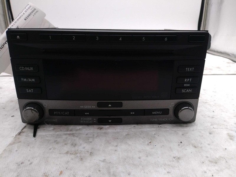 2010 Subaru Forester Infotainment Display OEM Silver 86K Miles NJ25-26019
