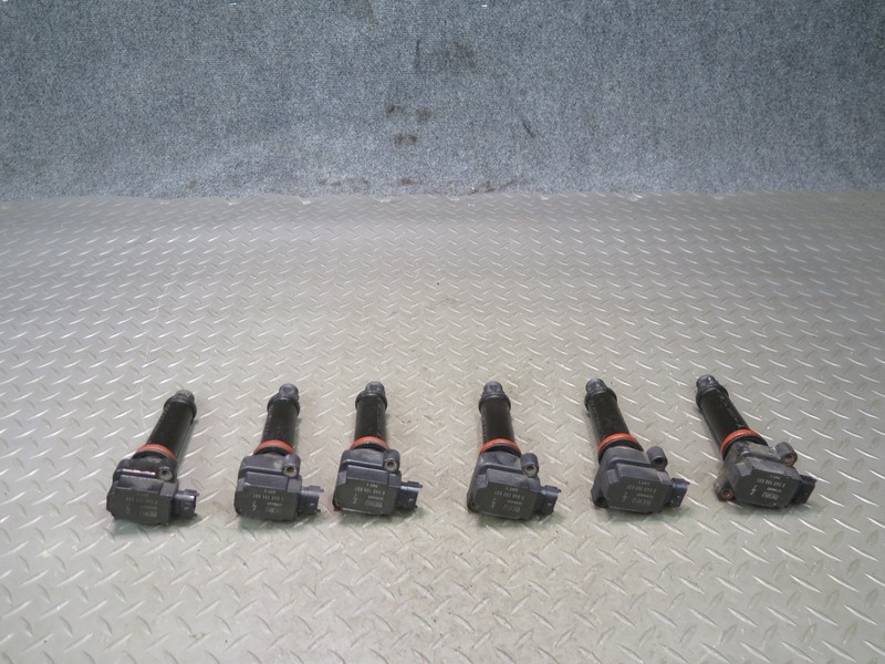 00-04 PORSCHE BOXSTER S 986 3.2L ENGINE INGTION COIL 0040100031 SET OF 6