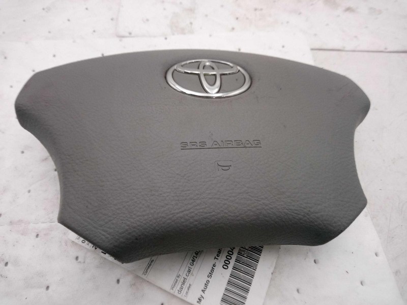 2008 Toyota Sienna Steering Wheel Air Bag Silver Used 103K Miles OEM 476345
