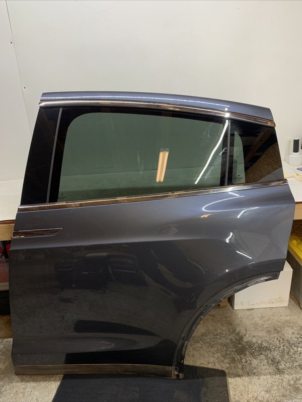 2016-2020 Tesla Model X Rear Left Driver Falcon Door LH 1028790-00-I 53166
