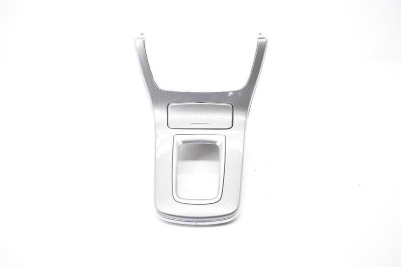 2013-2015 NISSAN SENTRA SR SILVER AUTOMATIC SHIFTER BEZEL ASSEMBLY