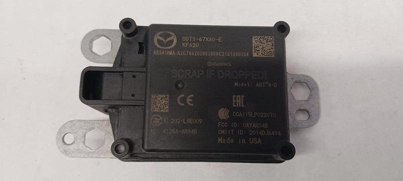 19-'23 MAZDA 3 front radar unit adaptive cruise control OEM 1 Year Warranty!